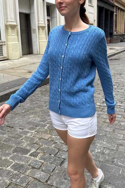 Amalie Cable Knit Cardigan