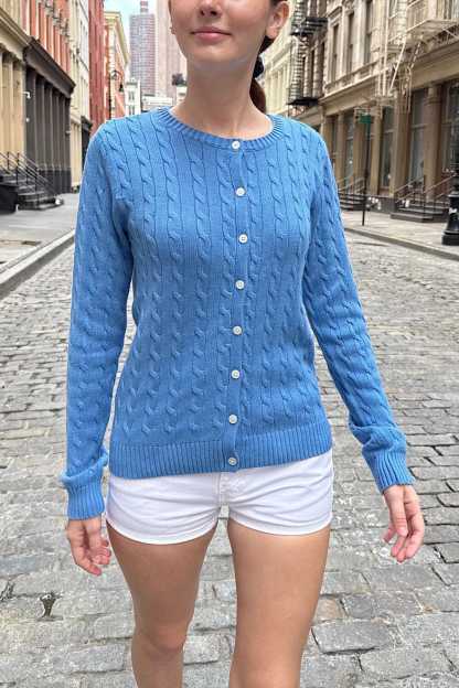 Amalie Cable Knit Cardigan