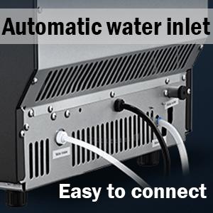 COWSAR Commercial Ice Maker  V2.0, 100 lbs, 2-Way Add Water, Large Ice Maker Self Cleaning, Ice Machine with 24 Hour Timer,33 lbs Basket, Stainless Steel Ice Makers for School, Home, Bar, RV