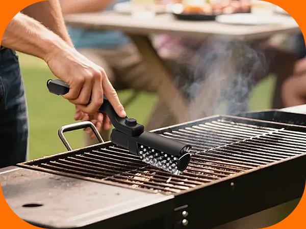Drayvorx Electric BBQ Grill Brush Cordless and Rechargeable,Two Replacement Cleaning Brushes,Adjustable Angle, Barbecue Accessories,Barbecue Utensils,Wire Brushes for Cleaning Rust, Grill, Dirt, Paint Removal, Welding Drayvorx Electric BBQ Grill Brush Cordless and Rechargeable,Two Replacement Cleaning Brushes,Adjustable Angle, Barbecue Accessories,Barbecue Utensils,Wire Brushes for Cleaning Rust, Grill, Dirt, Paint Removal, Welding