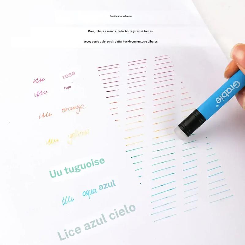 Set de bolígrafos de gel borrable Grabie con punta media y borrador para uso diario y fines educativos; ideal para planificadores, estudiantes, profesores, enfermeras y artistas. Bolígrafo mágico. TikTok Shop: abastecimiento, TikTok Shop Día de la Madre.