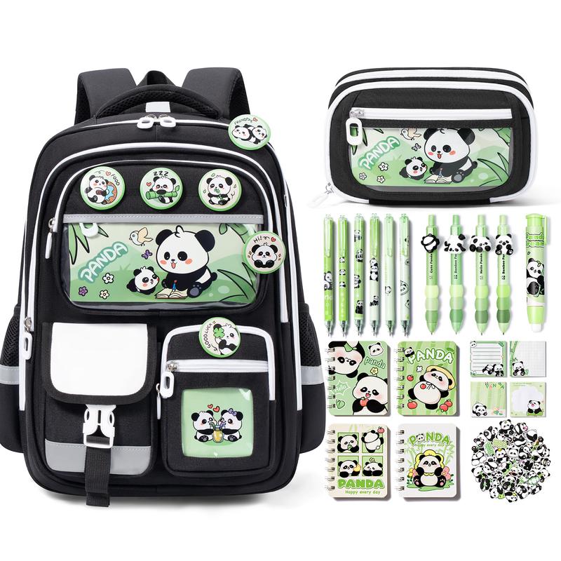 Mochila Escolar Impermeable con Estuche para Lápices - Mochila Ligera para la Escuela, Viajes y Uso Diario