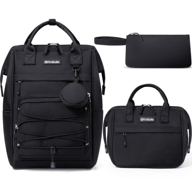 Mochila Escolar Impermeable con Estuche para Lápices - Mochila Ligera para la Escuela, Viajes y Uso Diario