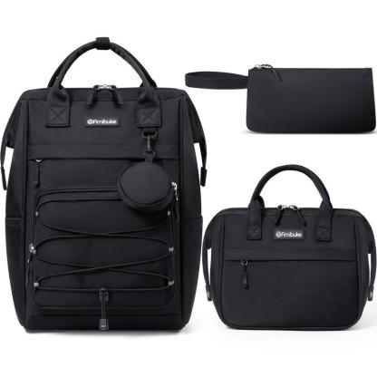 Mochila Escolar Impermeable con Estuche para Lápices - Mochila Ligera para la Escuela, Viajes y Uso Diario