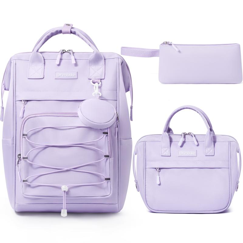 Mochila Escolar Impermeable con Estuche para Lápices - Mochila Ligera para la Escuela, Viajes y Uso Diario