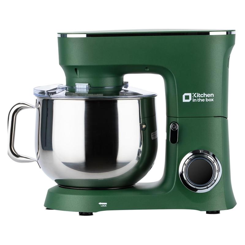 Batidora de pedestal de 8.5 Qt, 900 W, 10 velocidades, ideal para amasar, hornear, preparar galletas, pasteles y cocinar todos los días.
