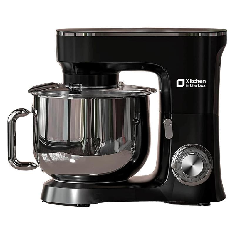 Batidora de pedestal de 8.5 Qt, 900 W, 10 velocidades, ideal para amasar, hornear, preparar galletas, pasteles y cocinar todos los días.