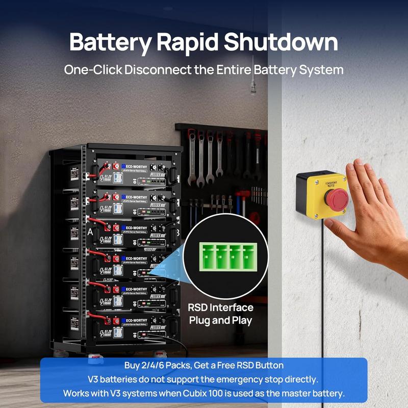 Estación de energía portátil recargable LiFePO4 de 5120 Wh con inversor de CA de 5000 W, carga rápida en 1 o 2.5 horas, conexión Bluetooth y WiFi, ideal para respaldo de energía en el hogar y emergencias.