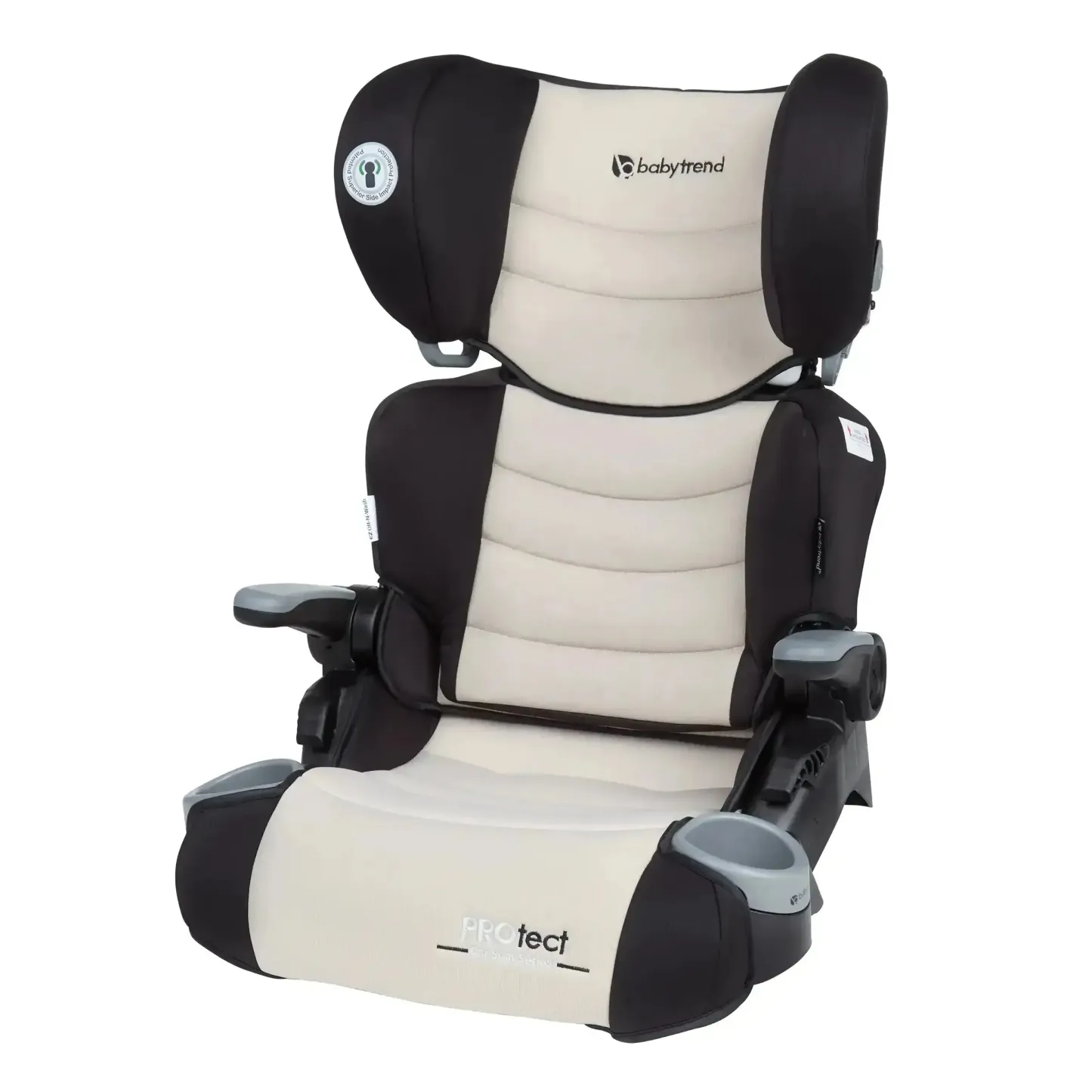 Asiento elevador para auto 2 en 1 ligero y plegable para niños con protección lateral