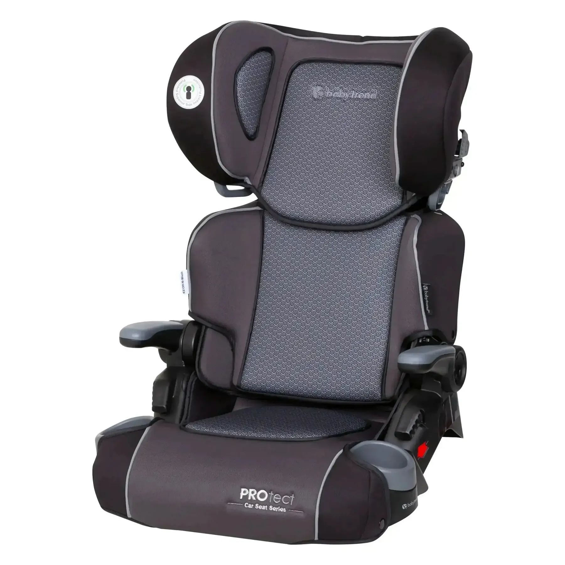 Asiento elevador para auto 2 en 1 ligero y plegable para niños con protección lateral
