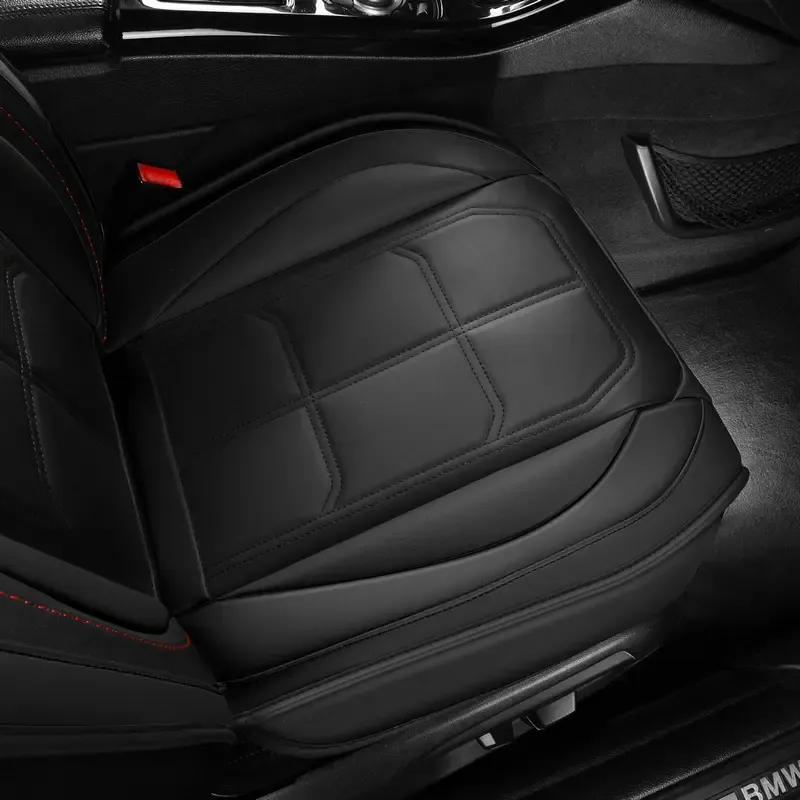 Fundas de Piel PU para Auto, Impermeables, Cobertura Completa para 5 Asientos, Ajuste Universal