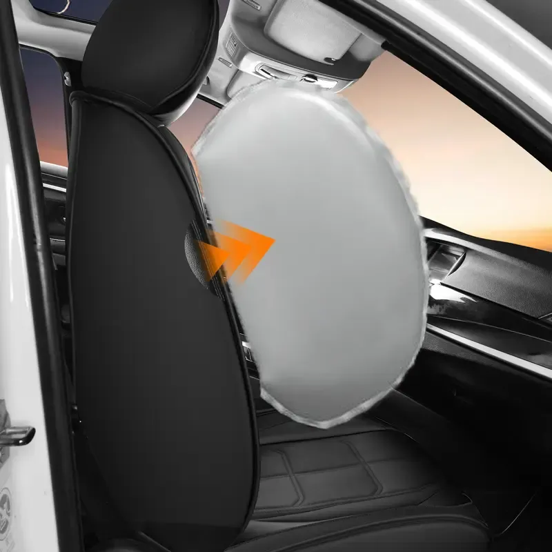 Fundas de Piel PU para Auto, Impermeables, Cobertura Completa para 5 Asientos, Ajuste Universal