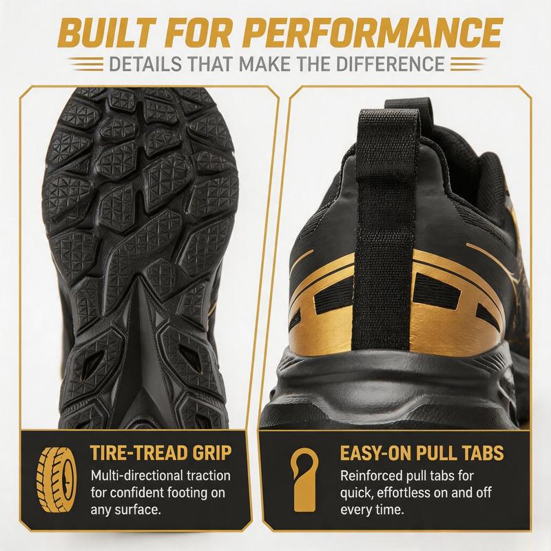 Zapatos de Seguridad con Punta de Acero para Hombre y Mujer, Ligeros y Transpirables, Antiperforación, Antigolpes, Suela EVA para Trabajo Industrial y Exterior
