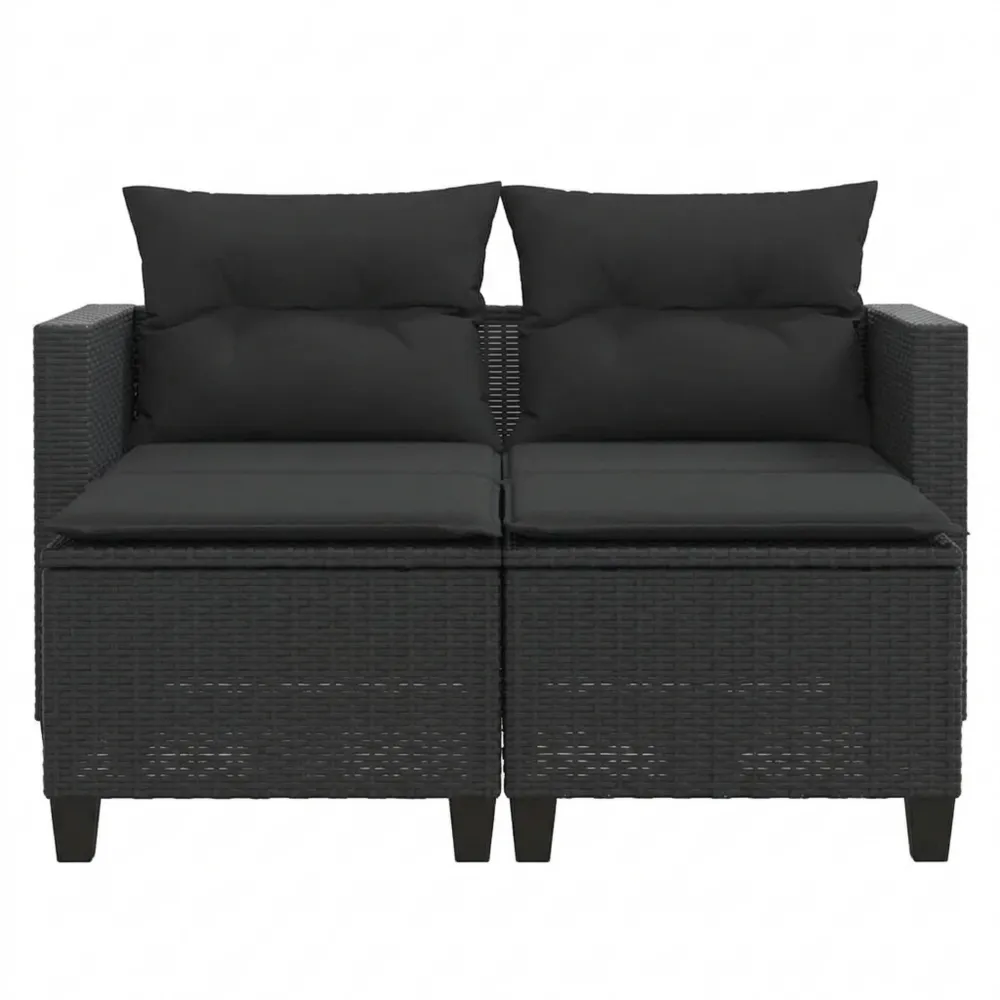 Modulares Garten-Lounge-Set aus Rattan für Terrasse