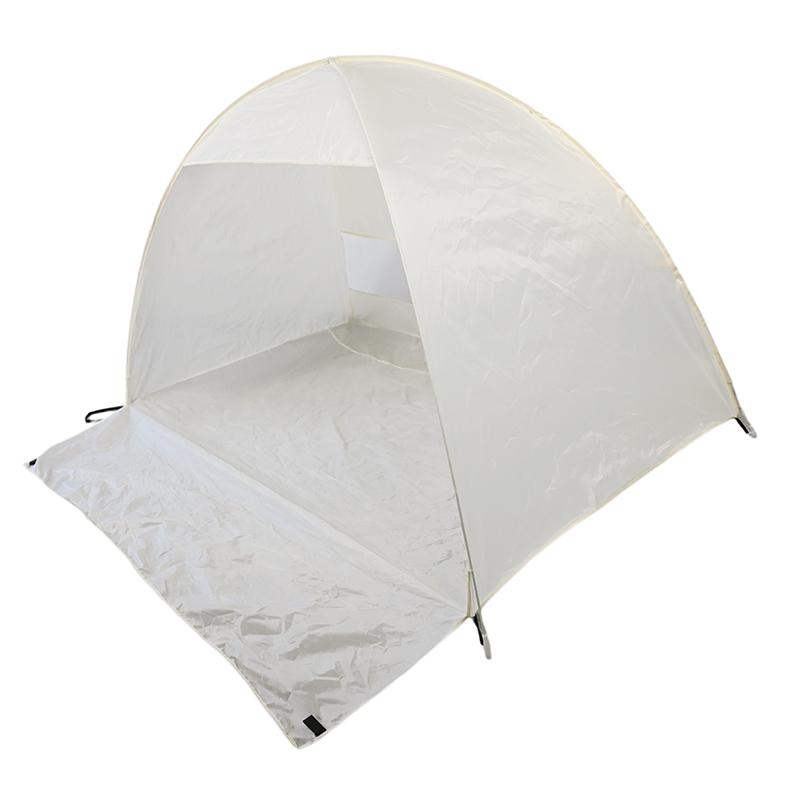 Pop-Up Beach Tent with UV Protection | Portable Sunshade Shelter for Family Gatherings & Picnics | Easy Setup Beach Canopy for Camping, Fishing & Lawn Parties | Includes Carry Bag |  Heavy-Duty Polyester | See Detail Page for Folding & Storage Video