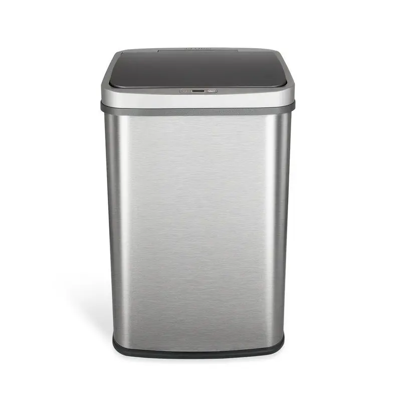 Cubo de basura Nine Stars de 13 galones con sensor de movimiento
