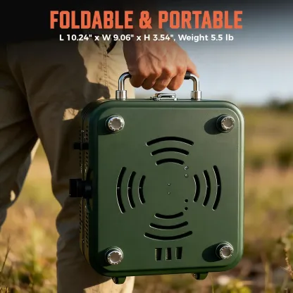 BIG HORN OUTDOORS Hornilla de camping de propano de 2 quemadores, estufa portátil, cocina de gas plegable; incluye sartén y bolsa de transporte para camping, uso de emergencia y cocina al aire libre.