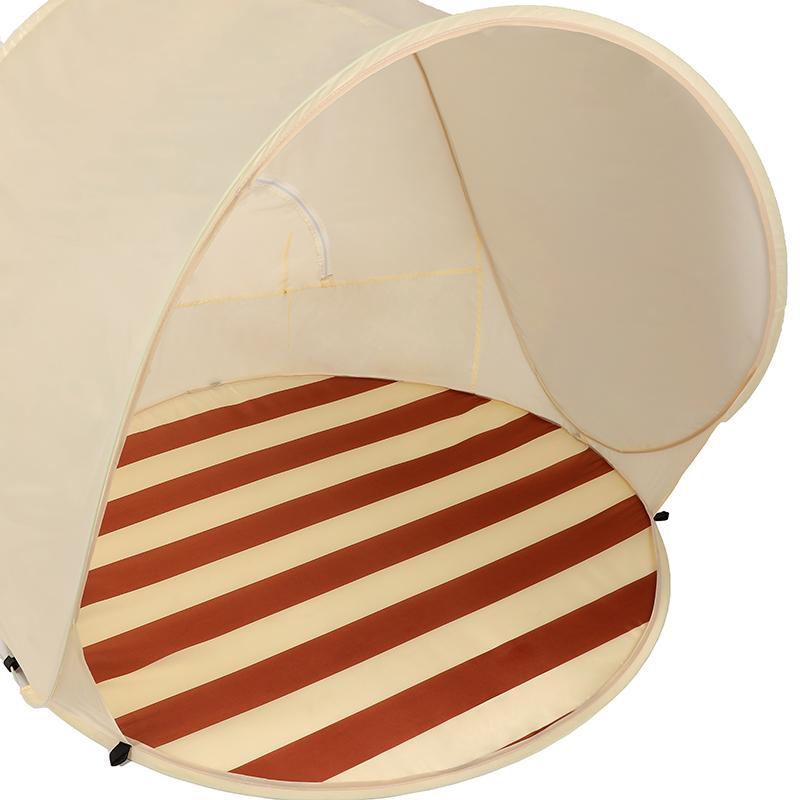 Pop-Up Beach Tent with UV Protection | Portable Sunshade Shelter for Family Gatherings & Picnics | Easy Setup Beach Canopy for Camping, Fishing & Lawn Parties | Includes Carry Bag |  Heavy-Duty Polyester | See Detail Page for Folding & Storage Video