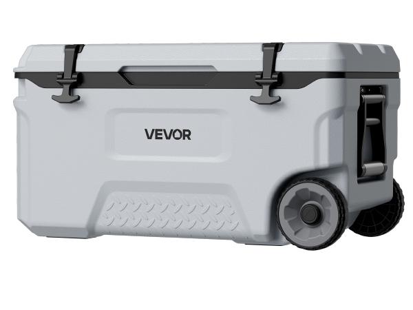 【DealsForYouDays】VEVOR Hard Cooler, 52QT Portable Rolling Cooler with Wheels, Leak-Resistant Coolbox Keeps Contents Cool for 48 Hours, Ice Retention Insulated Chests, Ultra-Light for Outdoor Picnics, Grill, Camping 【DealsForYouDays】VEVOR Hard Cooler, 52QT Portable Rolling Cooler with Wheels, Leak-Resistant Coolbox Keeps Contents Cool for 48 Hours, Ice Retention Insulated Chests, Ultra-Light for Outdoor Picnics, Grill, Camping