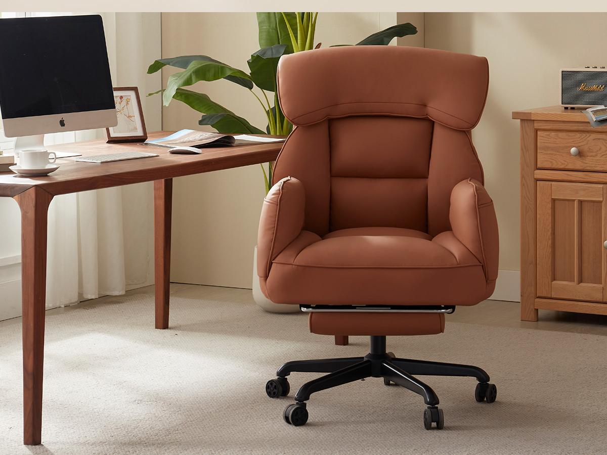 Summervibes Dowinx Cross Legged Office Chair with Pivoting Armrests,Criss Cross Chair with Pocket Spring Seat & Back,Reclining Computer Gaming Chair with Footrest and Metal Base
