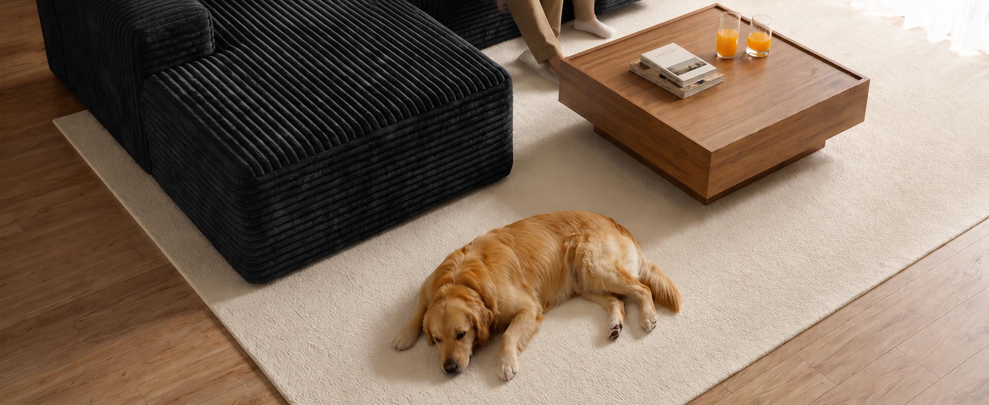 【Father's Day】 Modular Sectional Boneless Sofa,Oversized Chaise Lounge with Deep Seats, Modular Cloud Sleeper Sofa, No Assembly Required, Free Combination, Modern sectional couch.boneless sectional couch. living room furniture ou