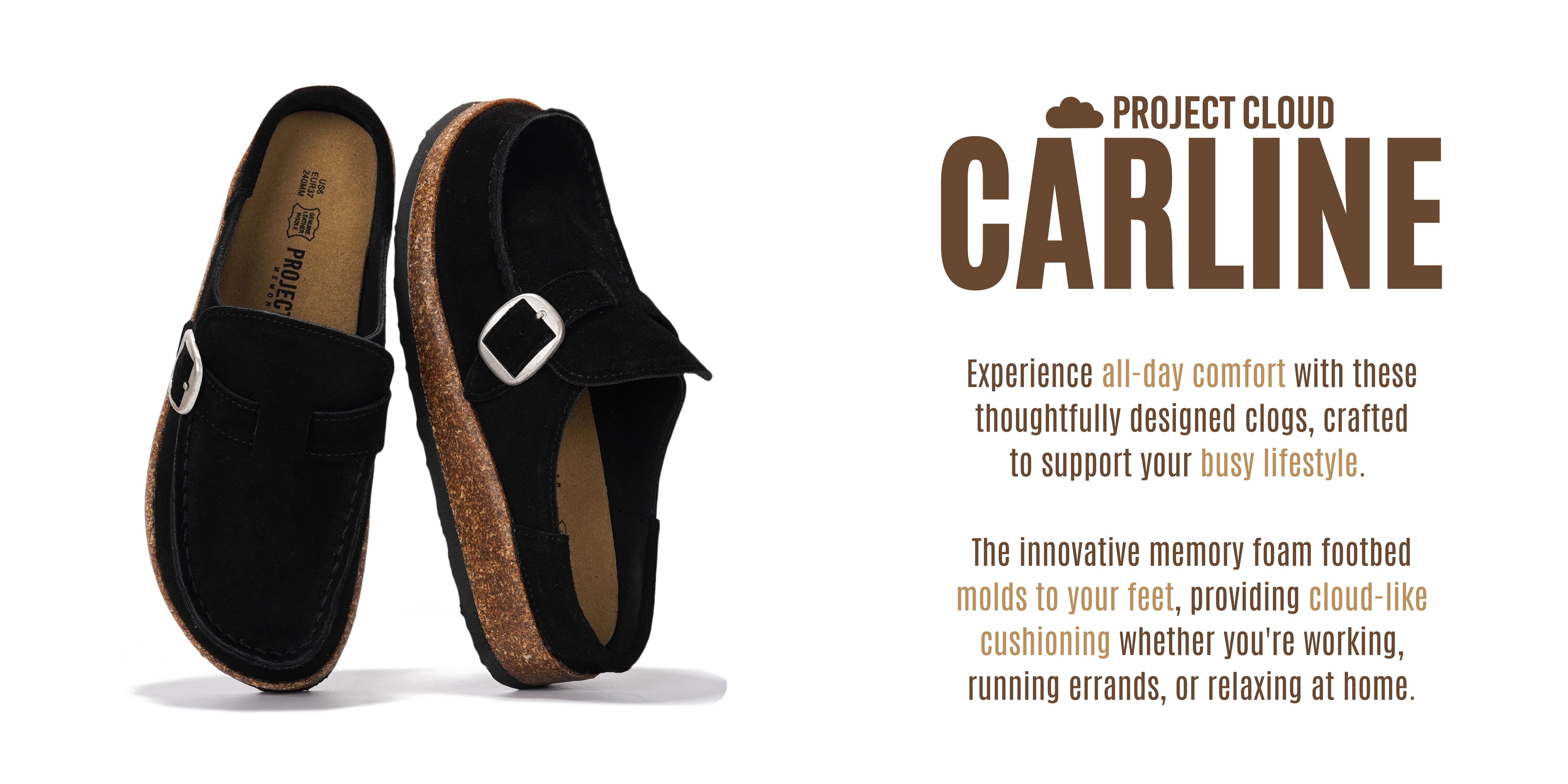 Project Cloud Women's | Water Resistant Clogs & Mules Memory Foam Women's Mules Clogs for Women Casual Shoes Girl Footwear - Carline Project Cloud Women's | Water Resistant Clogs & Mules Memory Foam Women's Mules Clogs for Women Casual Shoes Girl Footwear - Carline