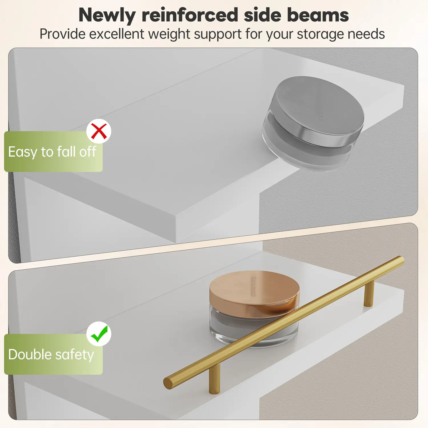 Estantería Flotante Minimalista de 6/8 Niveles con Luz LED, Estante Vertical Blanco para Exhibición y Decoración, Librero de Pared con Iluminación Ajustable y Control Remoto, Ideal para Dormitorio, Sala, Oficina y Almacenamiento del Hogar