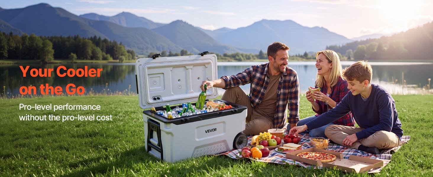 【DealsForYouDays】VEVOR Hard Cooler, 52QT Portable Rolling Cooler with Wheels, Leak-Resistant Coolbox Keeps Contents Cool for 48 Hours, Ice Retention Insulated Chests, Ultra-Light for Outdoor Picnics, Grill, Camping 【DealsForYouDays】VEVOR Hard Cooler, 52QT Portable Rolling Cooler with Wheels, Leak-Resistant Coolbox Keeps Contents Cool for 48 Hours, Ice Retention Insulated Chests, Ultra-Light for Outdoor Picnics, Grill, Camping