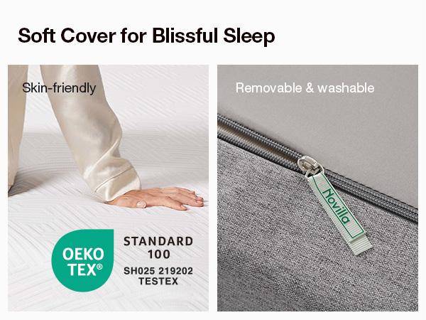 Gel Memory Foam Mattress for Cool Night &  Fiberglass-Free，Full/Queen/KIng Size ,6/8/10/12/14 Inch Medium Firm  in Box for Cool Sleep and Pressure Relief&Perfect Balance of Softness.DealsForYouDays