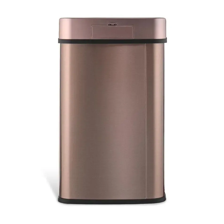 Cubo de basura Nine Stars de 13 galones con sensor de movimiento