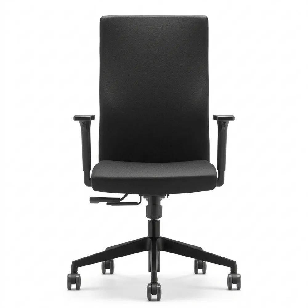 Ergonomischer Bürostuhl mit verstellbarer Rückenlehne und Lendenstütze