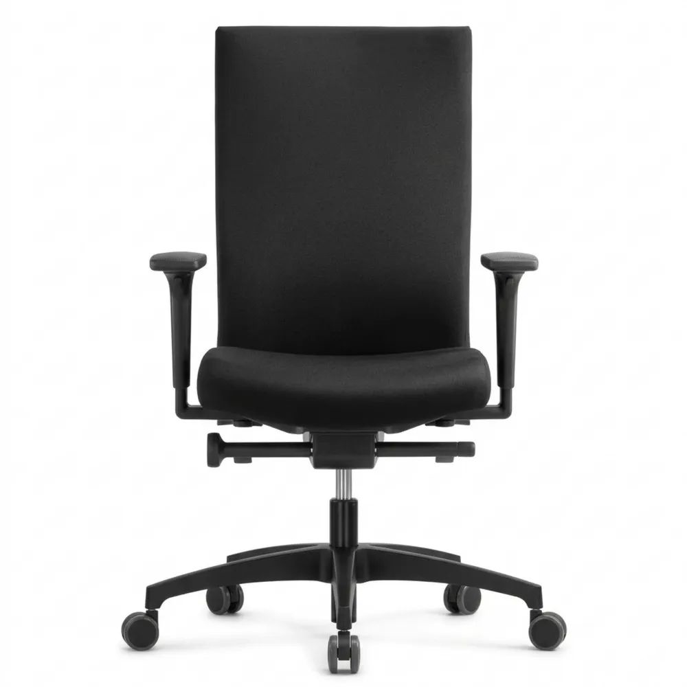 Ergonomischer Bürostuhl mit verstellbarer Rückenlehne und Armlehnen