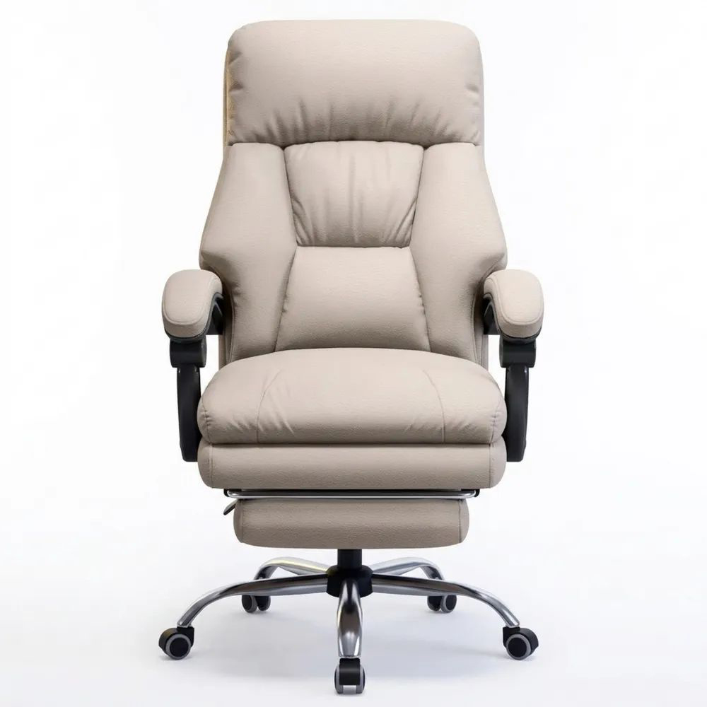 Ergonomischer Bürostuhl mit Bein- und Rückenstütze für Gamer und Homeoffice