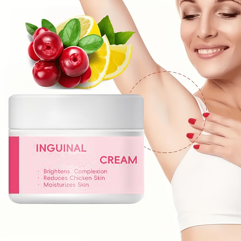 Two-pack body care cream, cream for the neck, armpits, elbows, inner thighs and knees, dark odor in armpits