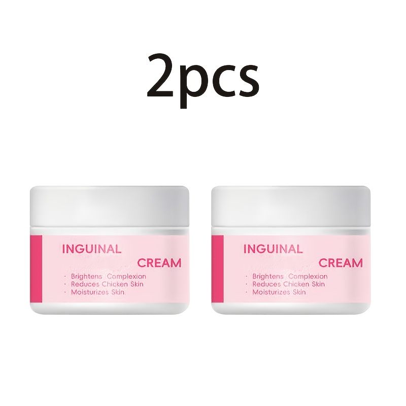 Two-pack body care cream, cream for the neck, armpits, elbows, inner thighs and knees, dark odor in armpits
