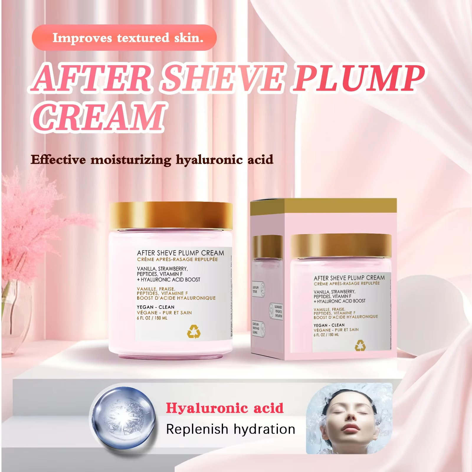 Hair Removal Shaving Cream Truly After Shave Cream Strawberry Women for Smooth Skin Moisturizes Soft Serve Shave Cream