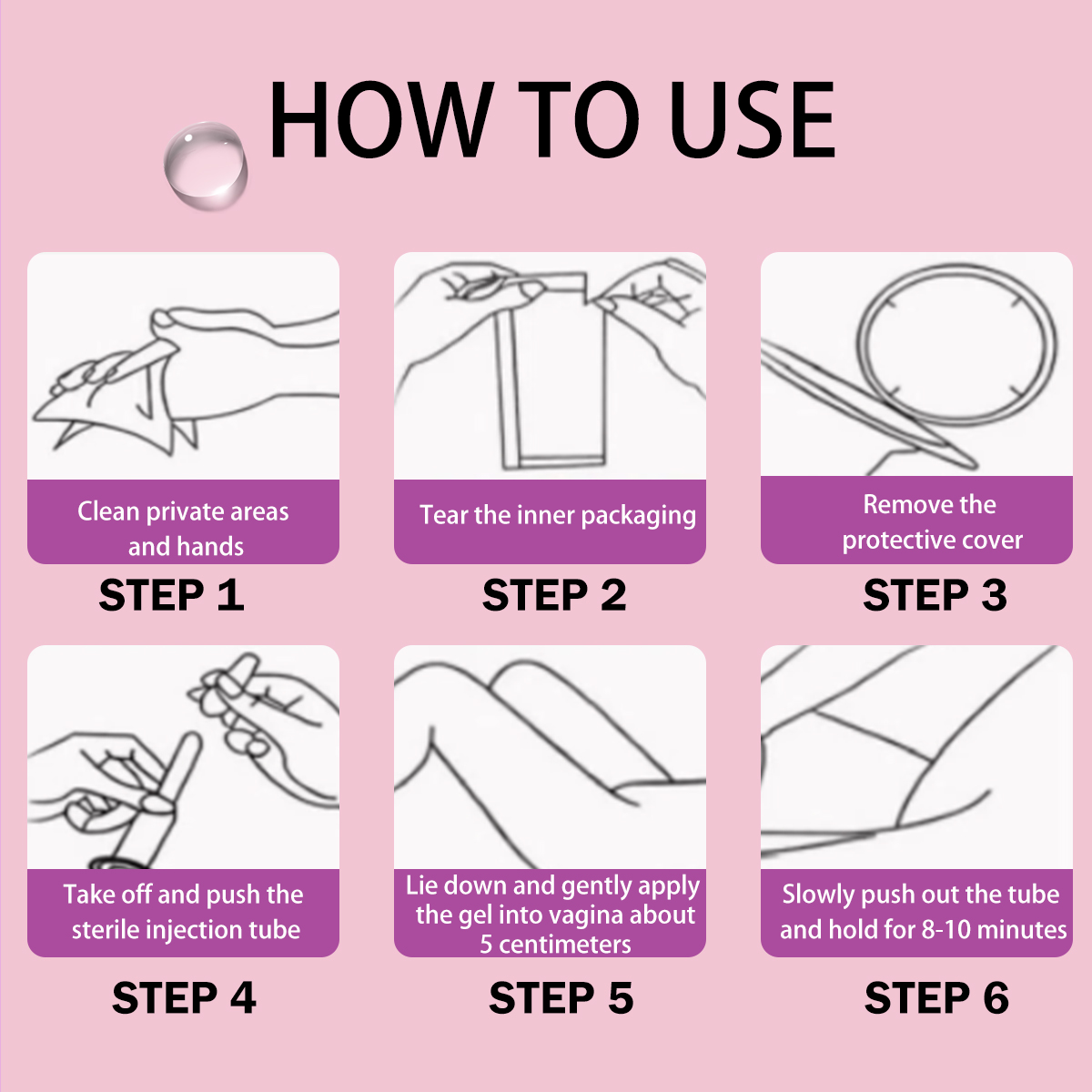 Fairy Secret V-Fresh Restore Gel Intimate Care for Women with Natural Plant Extracts & Probiotics for pH Balance Odor Relief & Lasting Moisture