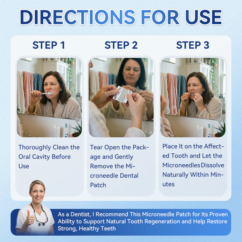Alisanda®🦷 Tideglusib Fast‑Dissolving Tooth & Gum Repair Oral Strips ✨