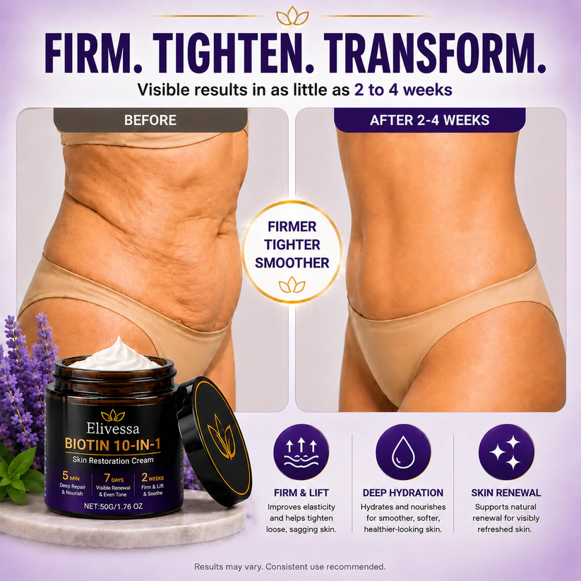  Biotin 10-in-1 Skin Restoration Cream