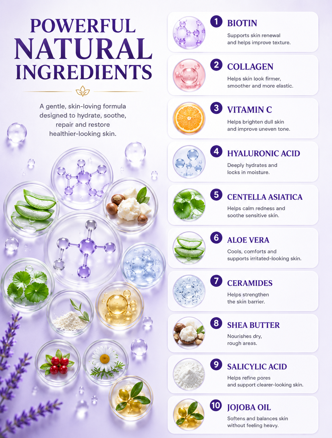 Powerful Natural Ingredients