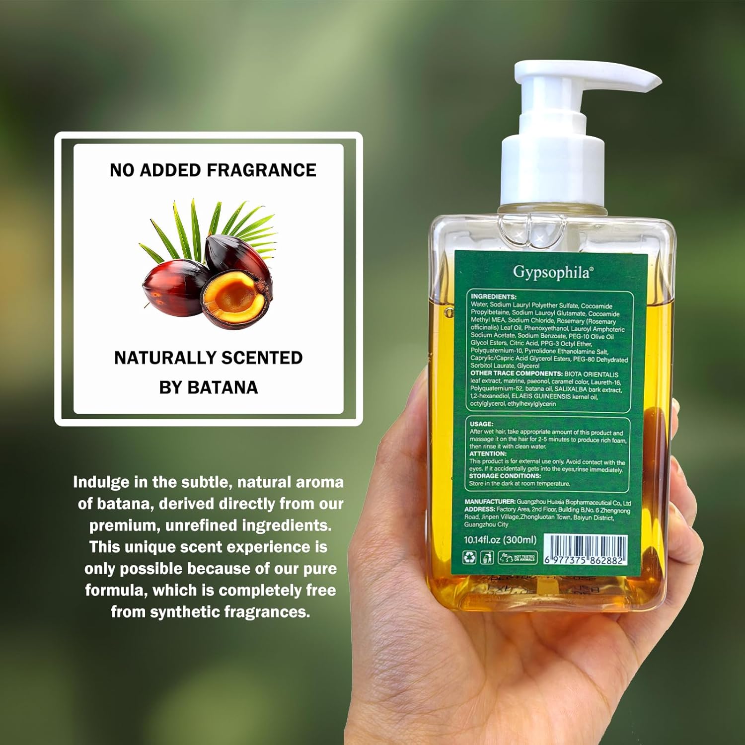 Batana Shampoo and Batana oil Set for Hair Growth with Batana Oil & Rosemary - Biotin Blend for Thinning Hair, Sulfate-Free & Leave-In Hydration for Women & Men, 16oz