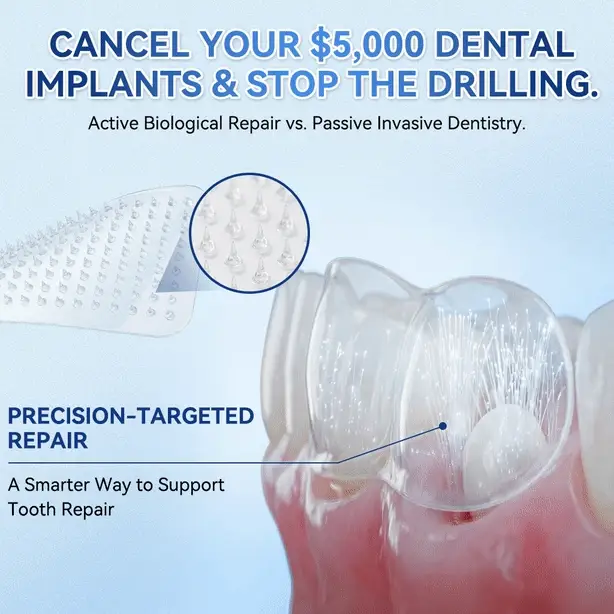 Alisanda®🦷 Tideglusib Fast‑Dissolving Tooth & Gum Repair Oral Strips ✨