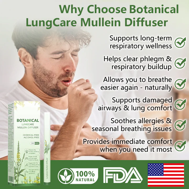 Botanical LungCare Mullein Diffuser