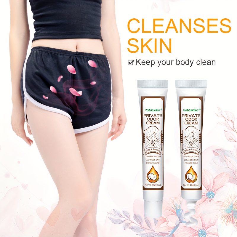 6 bottles of coconut-flavored women's deodorant, women's anti-odor cream, for intimate area deodorization. The coconut fragrance is used for controlling private areas and body odors, creating a charming feminine charm, and overall deodorization.