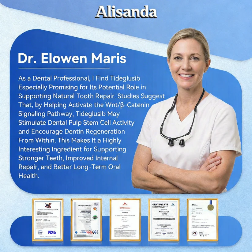 Alisanda®🦷 Tideglusib Fast‑Dissolving Tooth & Gum Repair Oral Strips ✨