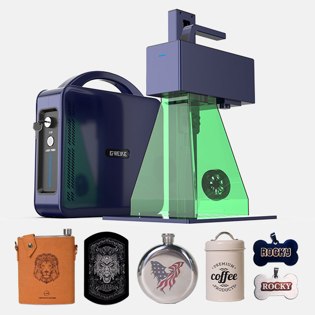 G2 MAX 50W Metal & Plastic Fiber Laser Engraver
