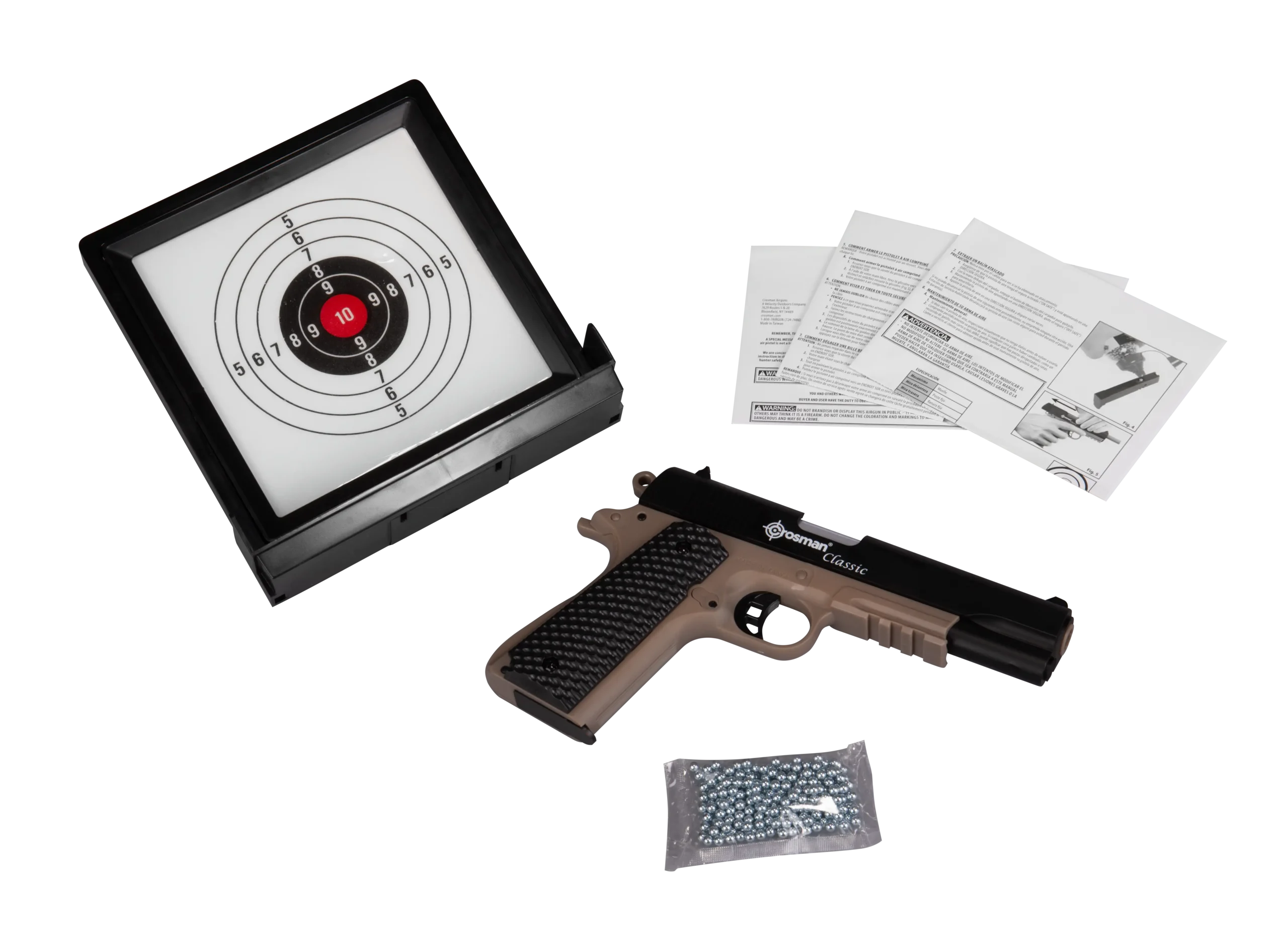 Crosman Classic 1911 Pistol Kit (BB)