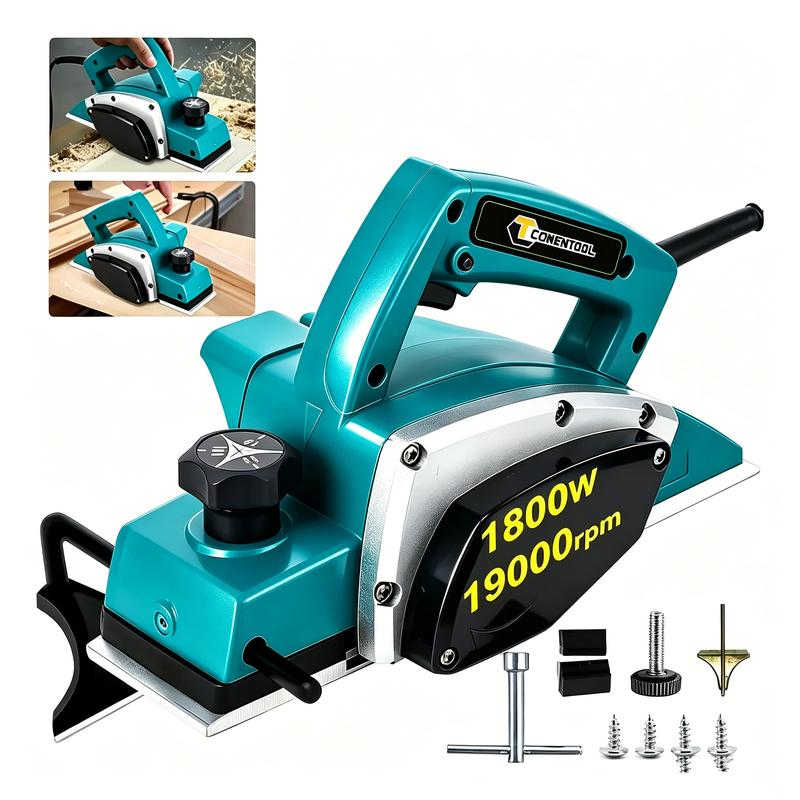 Cepilladora Eléctrica para Madera Profesional Conentool de 2500W