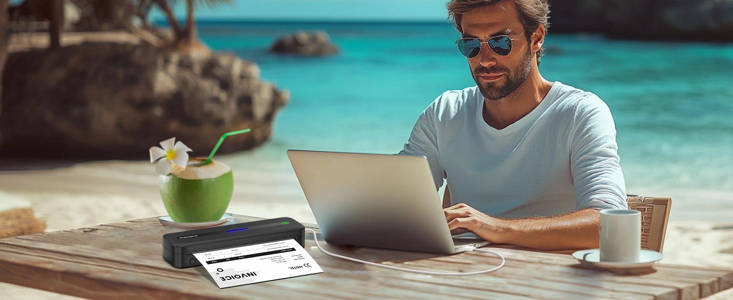 【DealsForYouDays】Phomemo A4 Portable Thermal Printer, M832 Inkless Bluetooth Thermal Printer, Wireless Mini Printer, Support 8.5'' x 11'' US Letter & A4 Paper, Compatible with iPhone Android Laptop for Mobile Office Home & Travel, Compact Thermal Printing 【DealsForYouDays】Phomemo A4 Portable Thermal Printer, M832 Inkless Bluetooth Thermal Printer, Wireless Mini Printer, Support 8.5'' x 11'' US Letter & A4 Paper, Compatible with iPhone Android Laptop for Mobile Office Home & Travel, Compact Thermal Printing