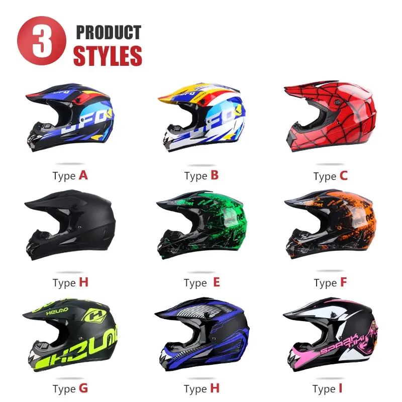 Casco de moto todoterreno, casco de rally de montaña, visera desmontable y ligera, diseño compacto, incluye gafas protectoras.